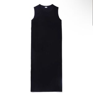KULE Black The Tank Dress Midi Sleeveless Size Small